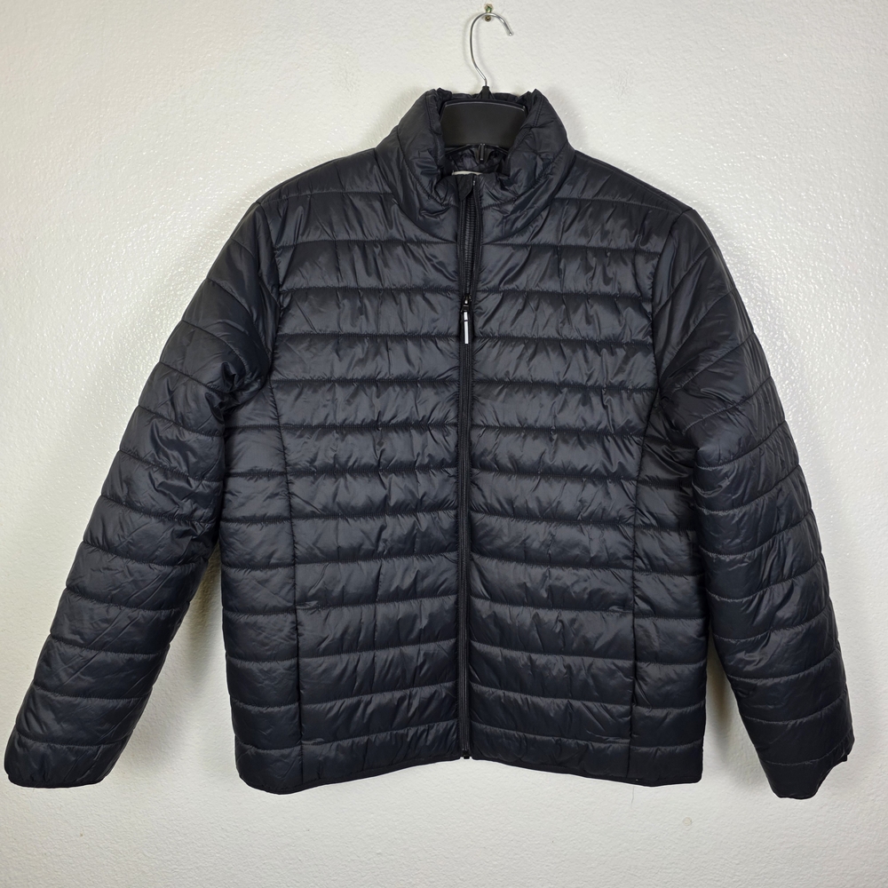 Goodfellow & Co Men's Lightweight Puffer Jacket‎ Water Resistant Ebony Size L